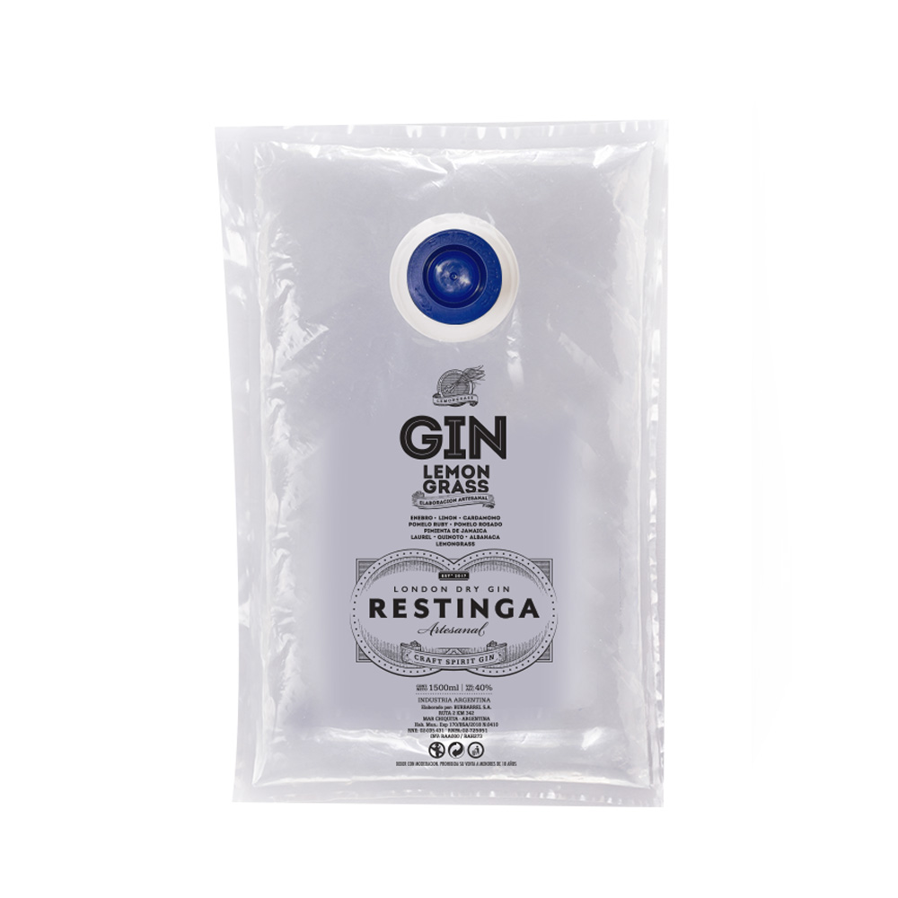 Bag gin lemongrass 1.5L