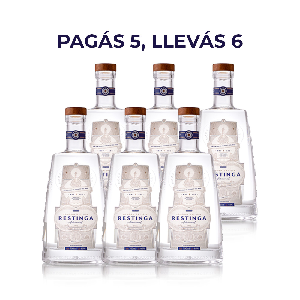 Pagas 5 llevas 6 London Dry